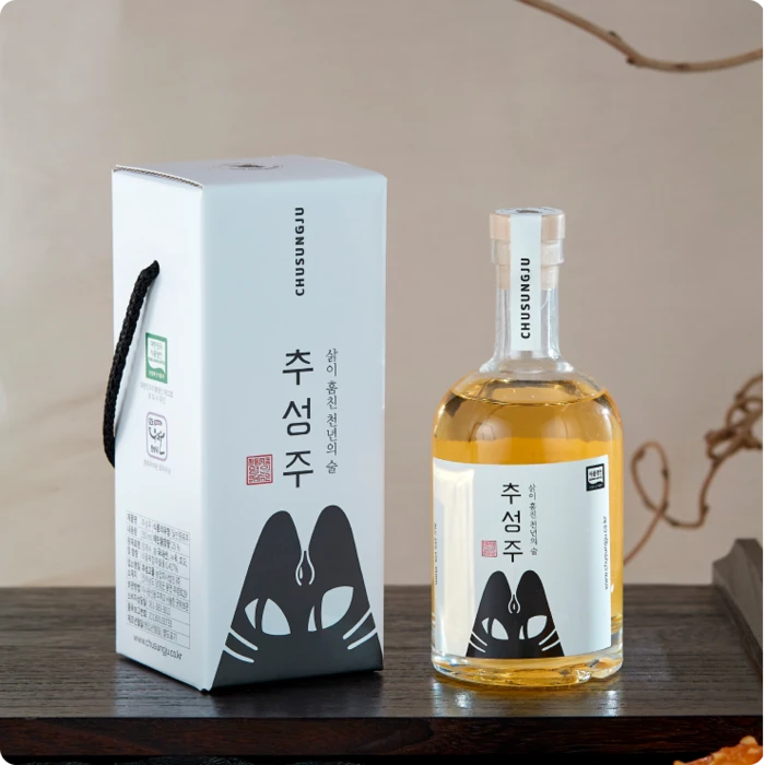Chusungju glass bottle